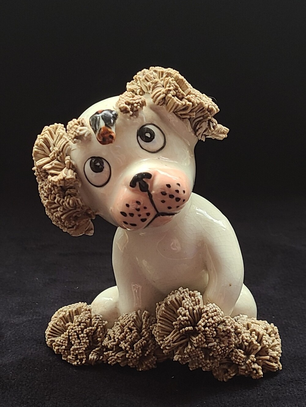 Vintage Spaghetti Dog With Bug
